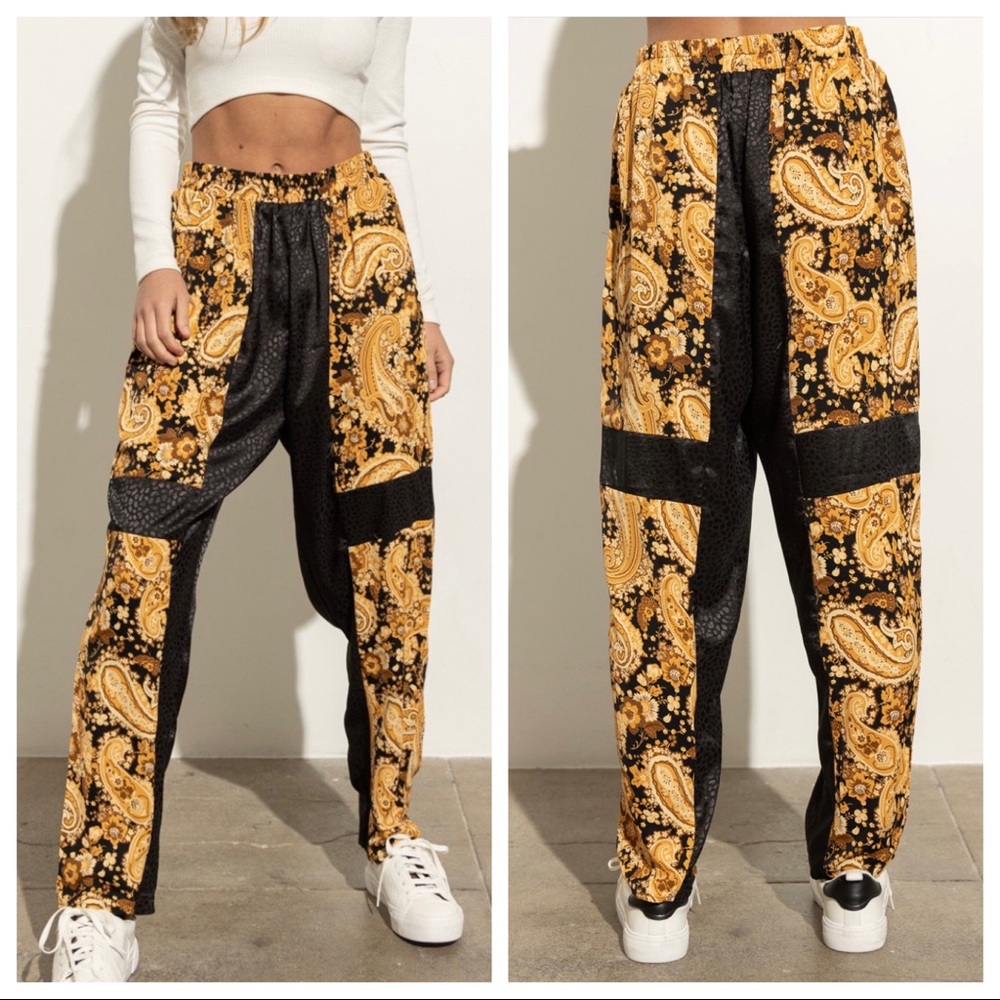 #15 Multi Color & Fabric Jogger Pant With Side Pockets - Picture 3 of 6